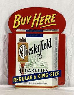 "Buy Here" Chesterfield King Size Flange Sign