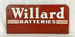 Willard Batteries Rack Sign