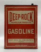1920's Deep Rock Gasoline 1 Gallon Can