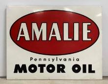 1961 Amalie Pennsylvania Motor Oil Sign