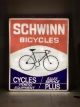 Schwinn Bicycle Lighted Sign