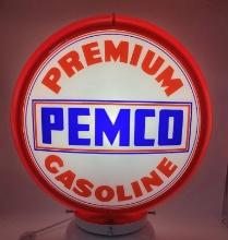 Premium Pemco Gasoline Pump Globe