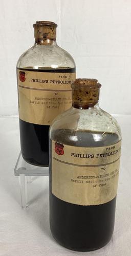 Early Phillips 66 Oil Bottles Bartlesville, OK