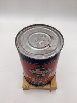 Early Skelly Tagolene Quart Oil Can Tulsa, OK