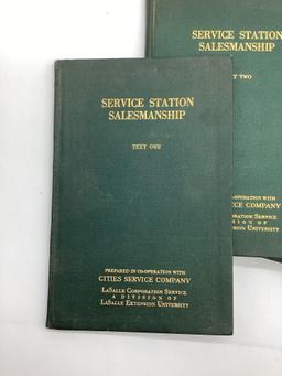 Four 1930 Cities Service Salesman Training Books