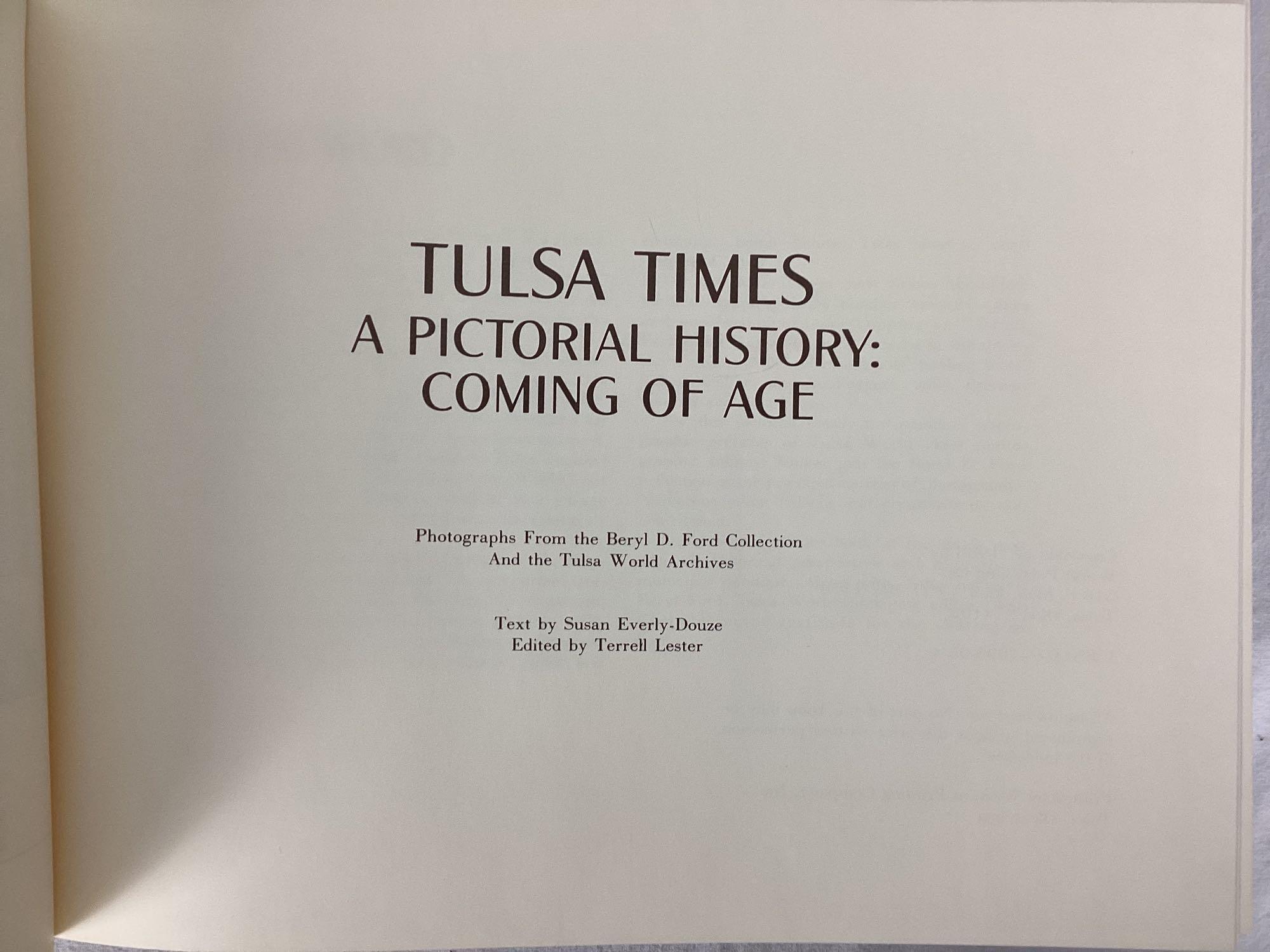 Tulsa Times Pictoral Books Complete Set