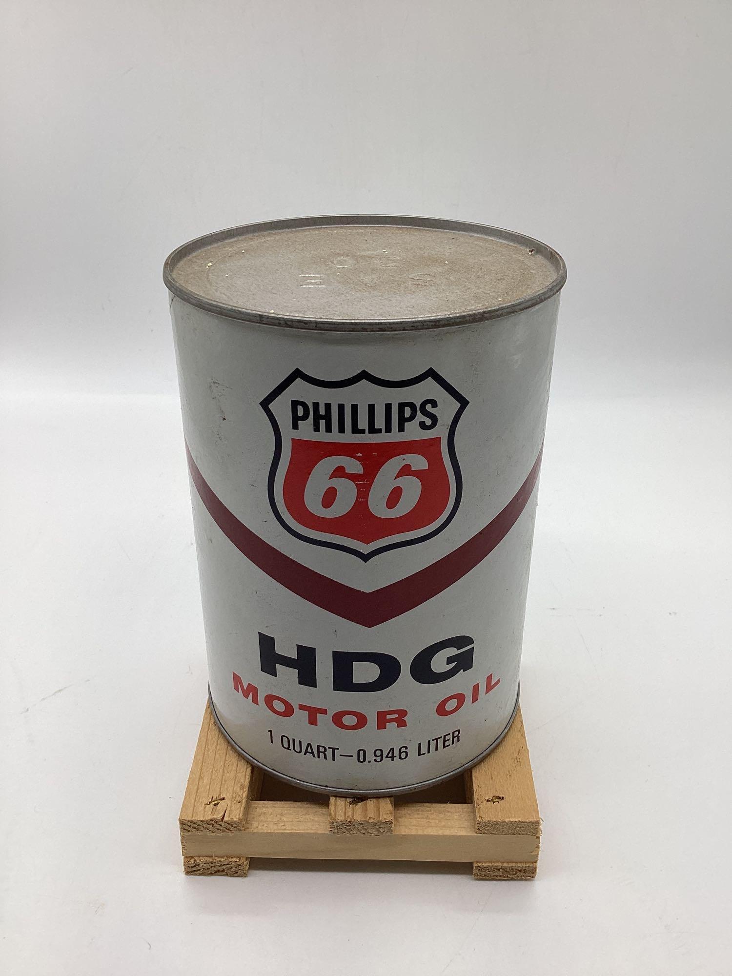 Phillips 66 HDG Quart Oil Can Bartlesville, OK
