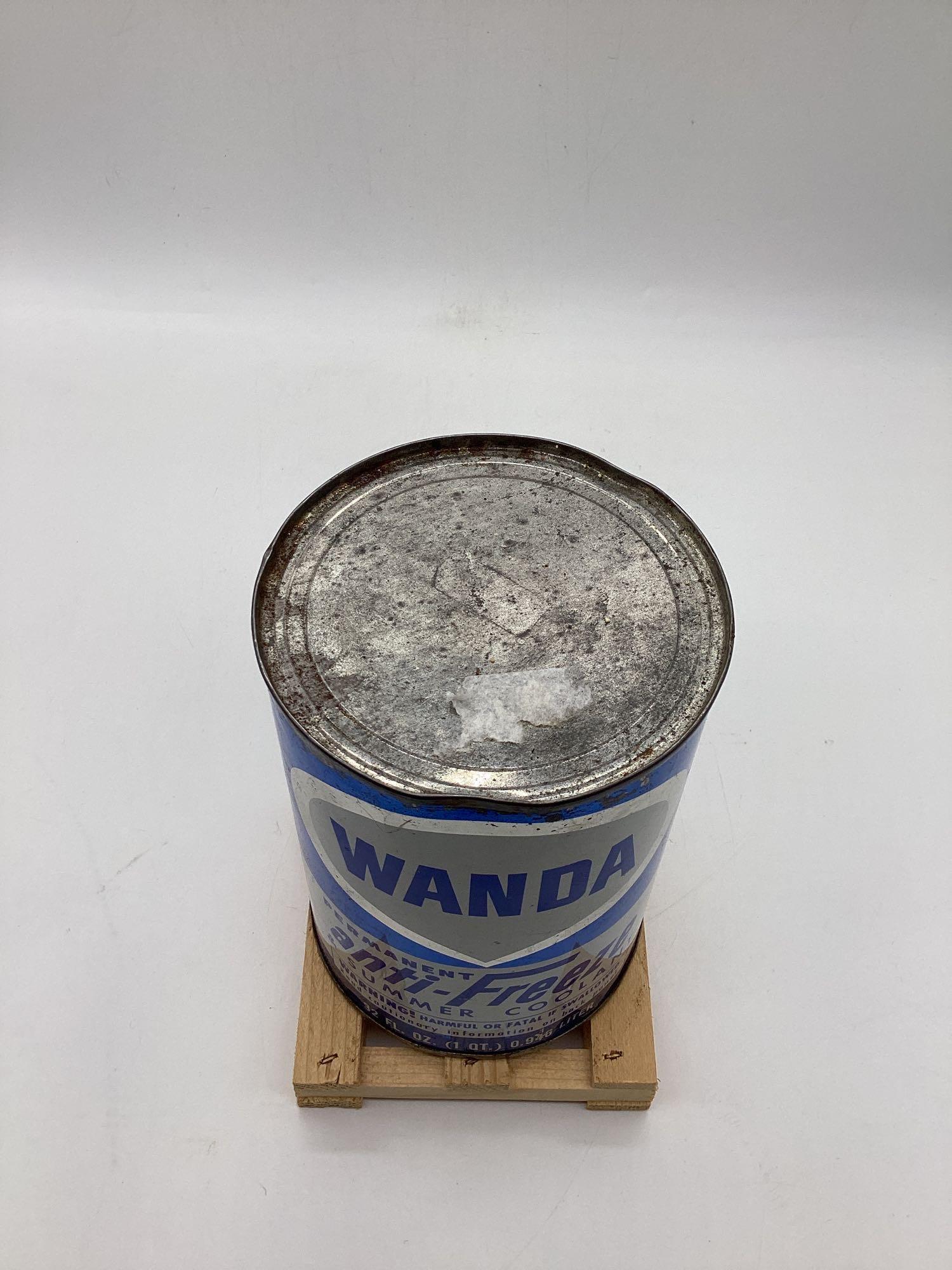 Wanda Anti-Freeze Quart Oil Can OKC