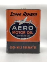 Super Refined "Aero" Motor Oil 2 Gallon Can