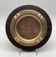 Rubbercraft Tire Ashtray "The West Leading Craftsman of Rubber"