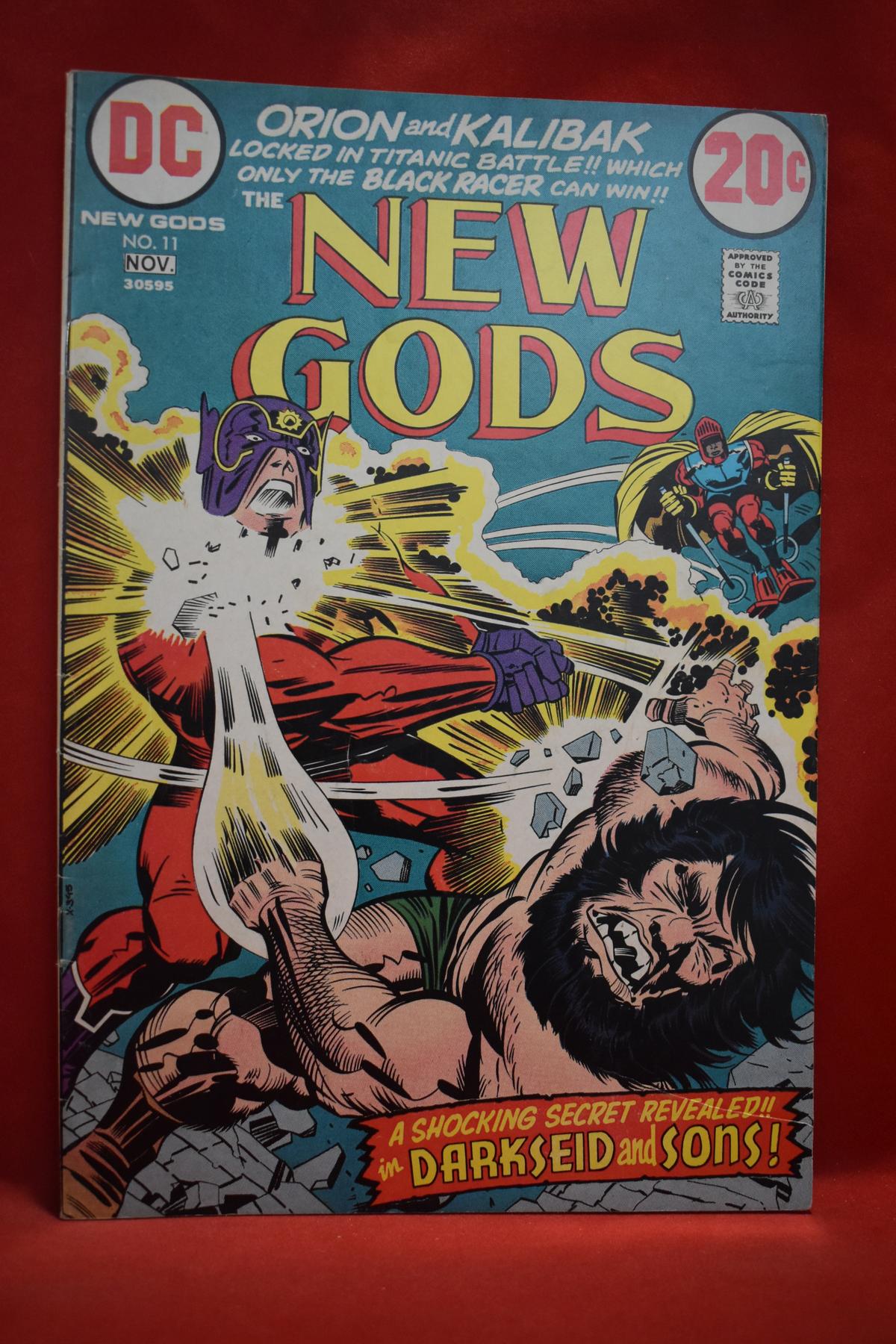 NEW GODS #11 | DARKSEID AND SONS! | "DEATH" OF DESAAD | JACK KIRBY - 1972