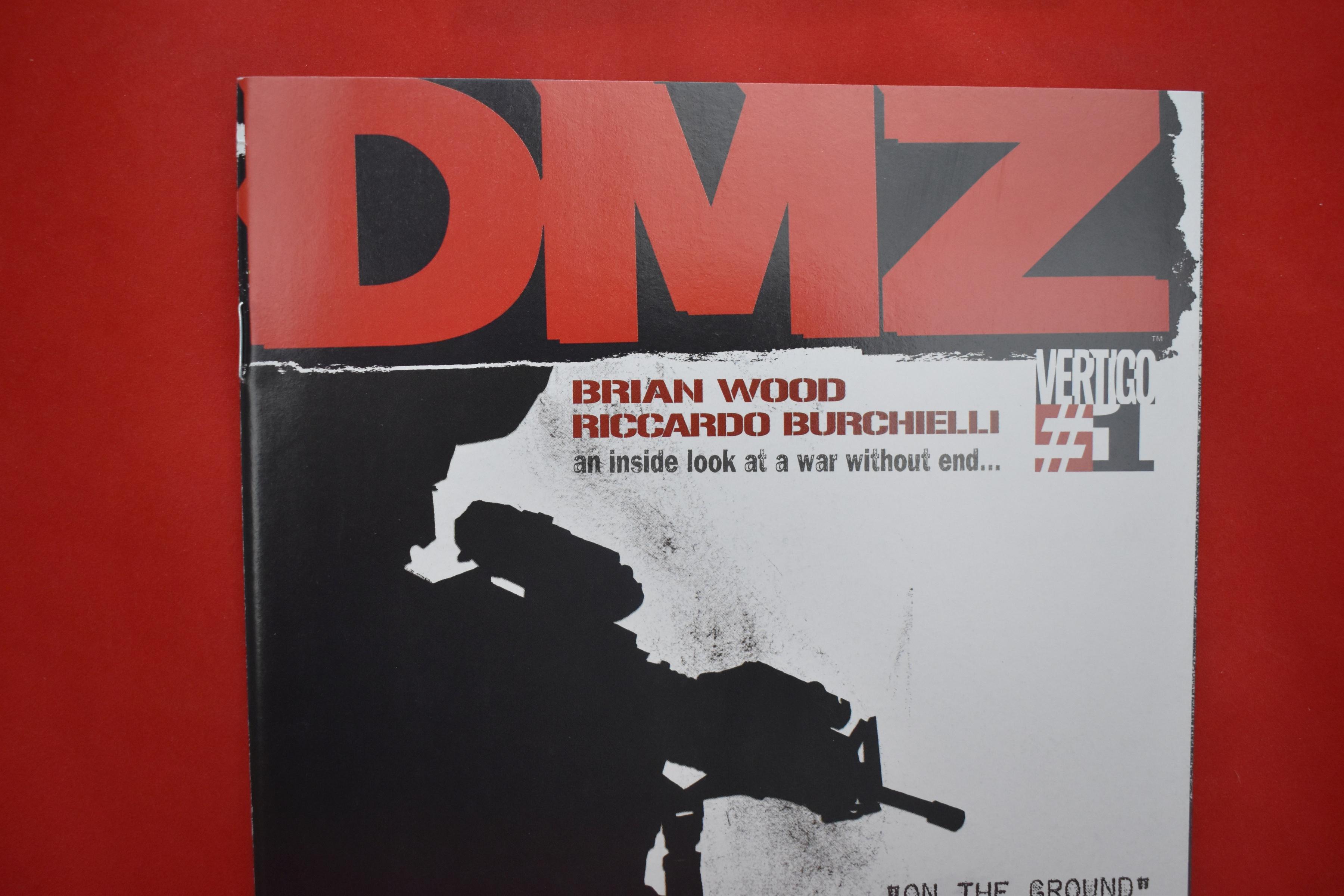 DMZ #1 | KEY LOW PRINT - 1ST ISSUE - MODERN CIVIL WAR STORY