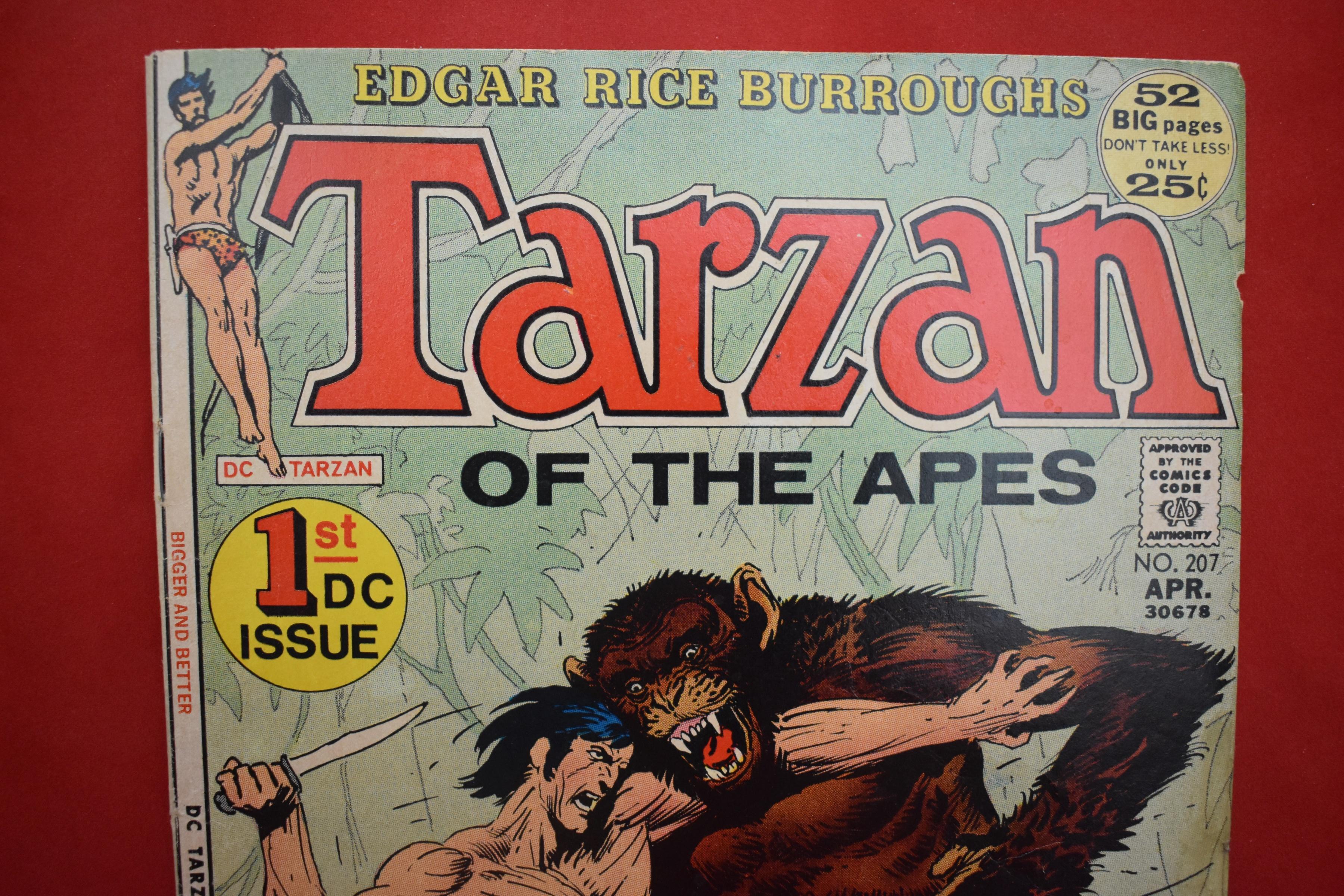 TARZAN #207 | KEY 1ST DC TARZAN ISSUE, ORIGIN OF TARZAN, ORIGIN OF JOHN CARTER! | PRETTY NICE!