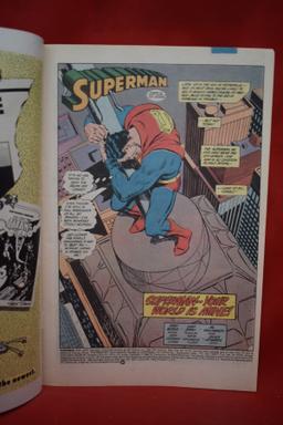 SUPERMAN #413 | YOUR WORLD IS MINE! | KLAUS JANSON - NEWSSTAND
