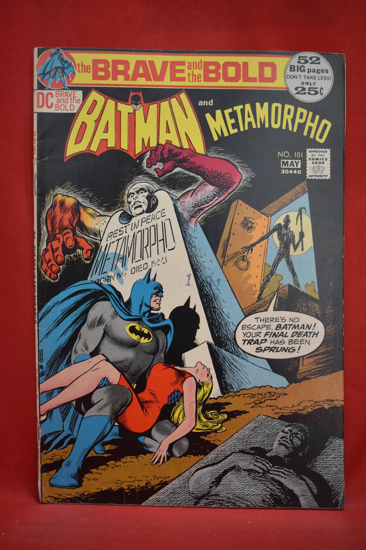 BRAVE AND THE BOLD #101 | BATMAN AND METAMORPHO | NICK CARDY - 1972