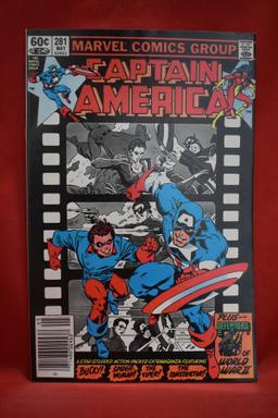 CAPTAIN AMERICA #281 | BEFORE THE FALL! | MIKE ZECK - NEWSSTAND