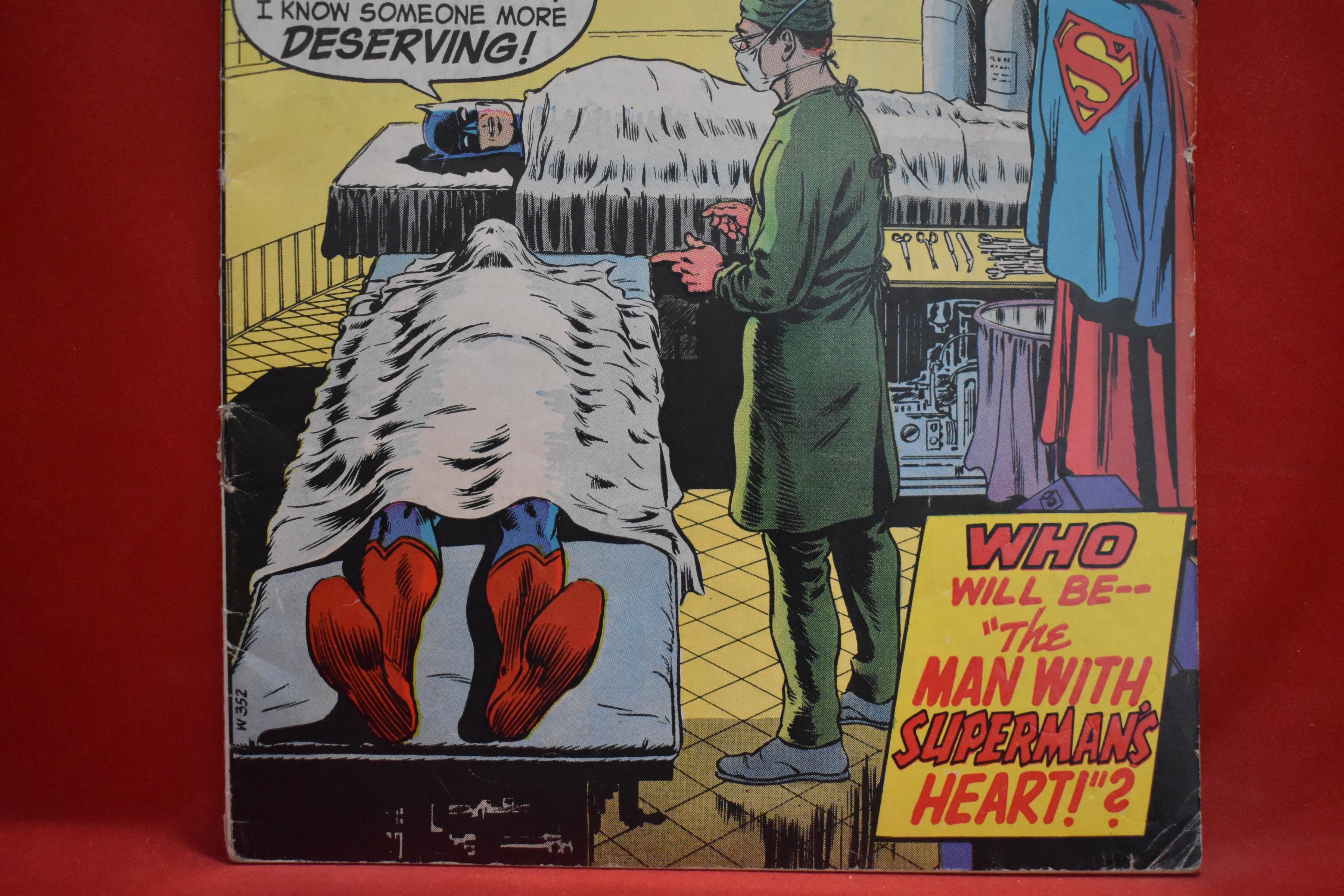 WORLDS FINEST #189 | THE MAN WITH SUPERMAN'S HEART! | CURT SWAN & MURPHY ANDERSON - 1969