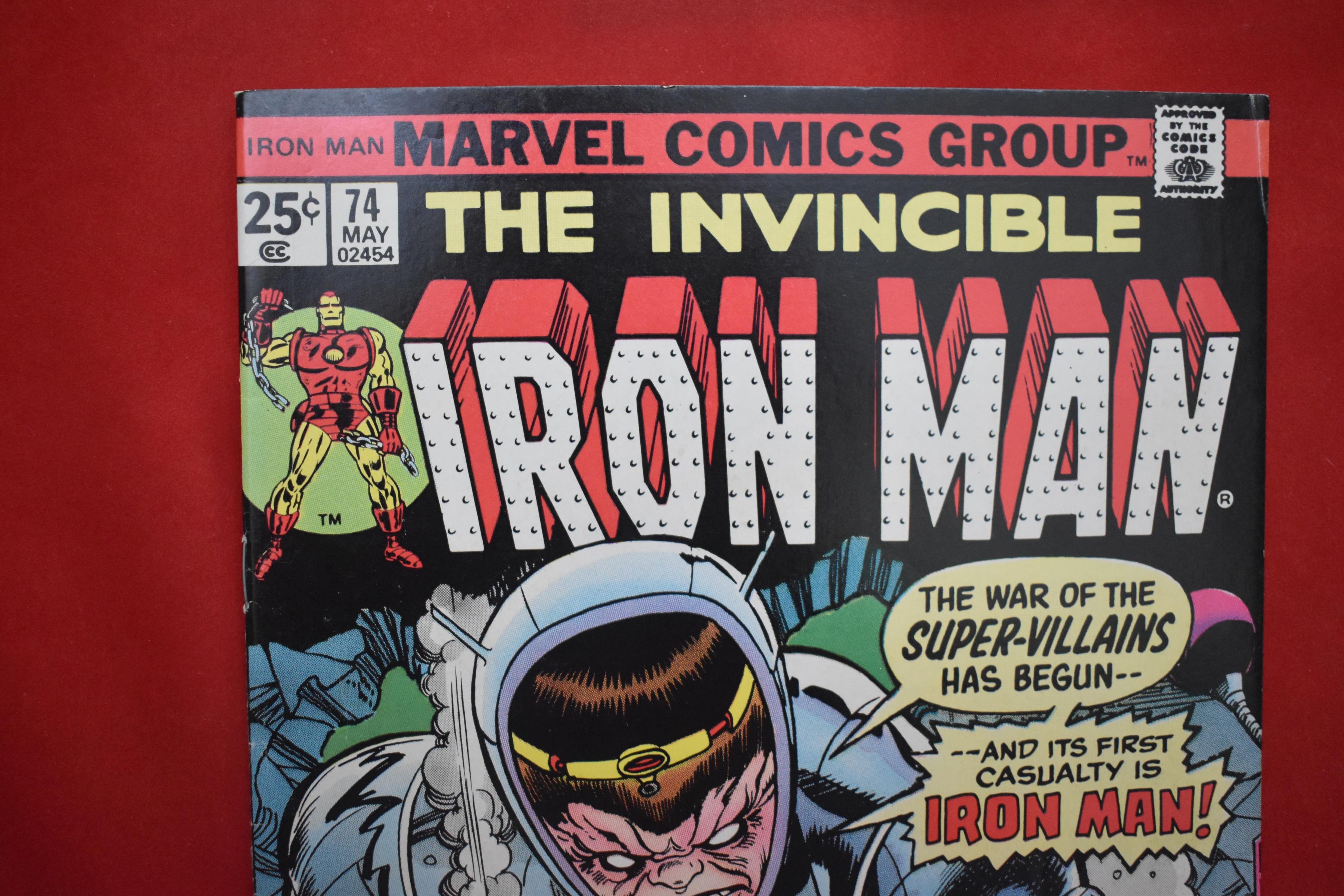 IRON MAN #74 | THE MODOK MACHINE! | GIL KANE - 1975