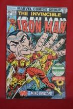 IRON MAN #81 | WAR OF THE MIND-DRAGONS! | RON WILSON - 1975