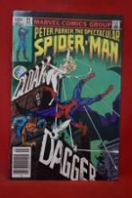SPECTACULAR SPIDERMAN #64 | KEY 1ST APP AND ORIGIN OF CLOAK AND DAGGER - NEWSSTAND!