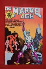 MARVEL AGE #1 | PREMIERE ISSUE - 1ST COVER APP OF CRYSTAR!