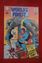 WORLDS FINEST #180 | SUPERMAN'S PERFECT CRIME! | CLASSIC NEAL ADAMS - 1968