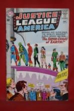 JUSTICE LEAGUE #19 | THE SUPER EXILES OF EARTH! | CLASSIC MURPHY ANDERSON - 1963!