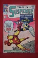 TALES OF SUSPENSE #49 | KEY CROSSOVER FEATURING X-MEN AND IRON MAN! | KIRBY/LEE - 1964 - VERY COOL!