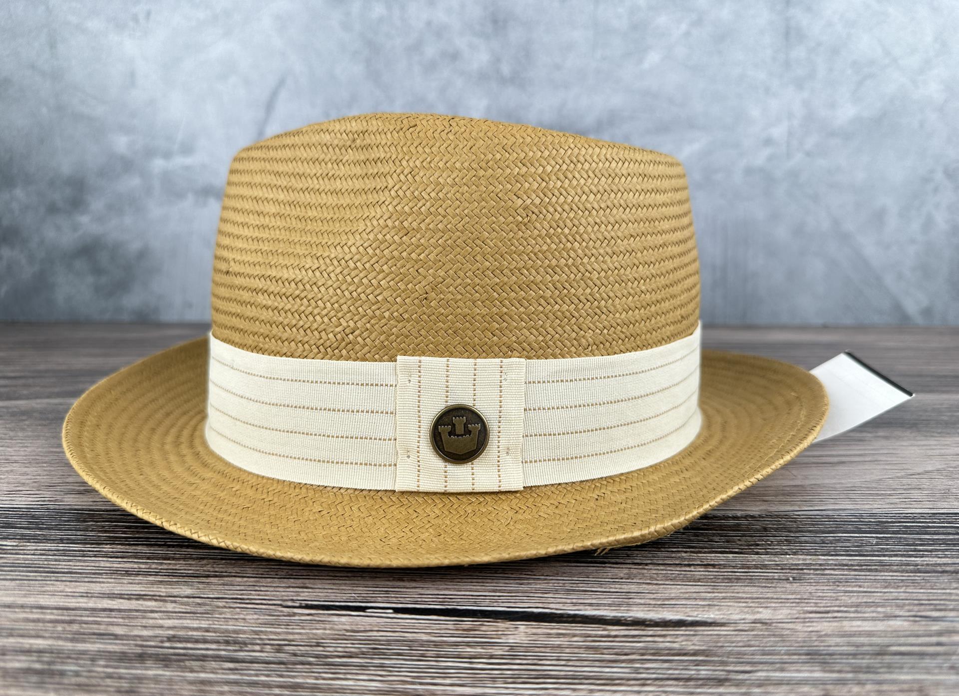 Goorin Bros Straw Panama Fedora Hat
