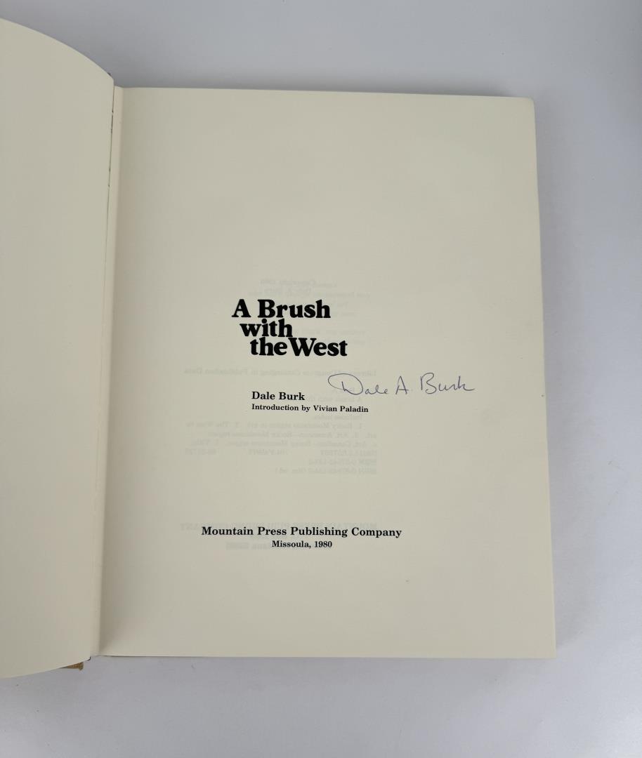 A Brush With The West Author Signed