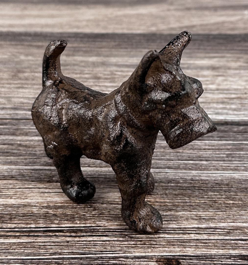 Cast Iron Scottie Dog Paperweight