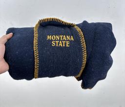 Antique Montana State University Blanket