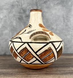 B. Antonio Acoma Pueblo Canteen Indian Pot