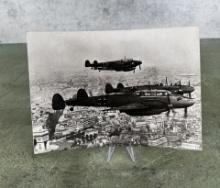 1940 German War Planes Over Paris Photo