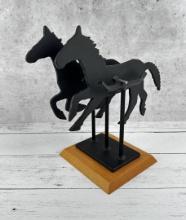Charles Ringer Kinetic Horses Sculpture