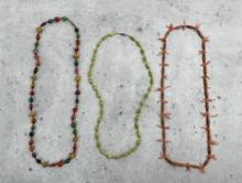 Collection of Paper Bead Necklaces