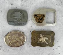 Collection of Cowboy Belt Buckles
