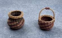 Miniature Cherokee Indian Baskets