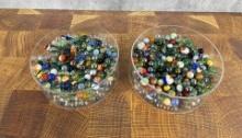 Large Collection of Vintage Marbles