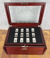 The Presidential Ingot Collection In Wood Case