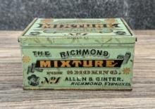 Allen & Ginter Richmond Mixture Tobacco Tin