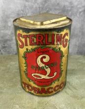 Sterling Light Tobacco Tin