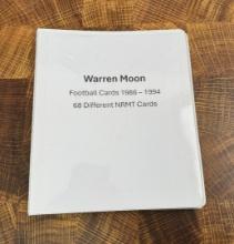 1986-1994 Warren Moon Football Cards