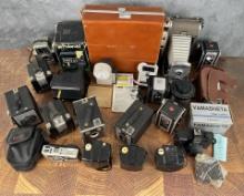 Collection of Vintage Cameras