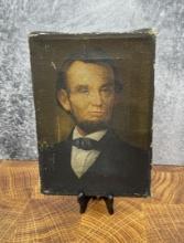 Rudolf Bohunek Abraham Lincoln Oil Painting