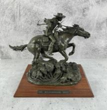 Bob Scriver Winchester Rider Bronze Montana