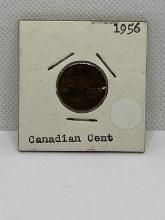 1956 Canadian 1 Cent Coin