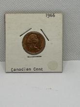 1966 Canadian Penny