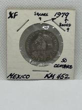 1979 Mexico 50 Centavos Coin