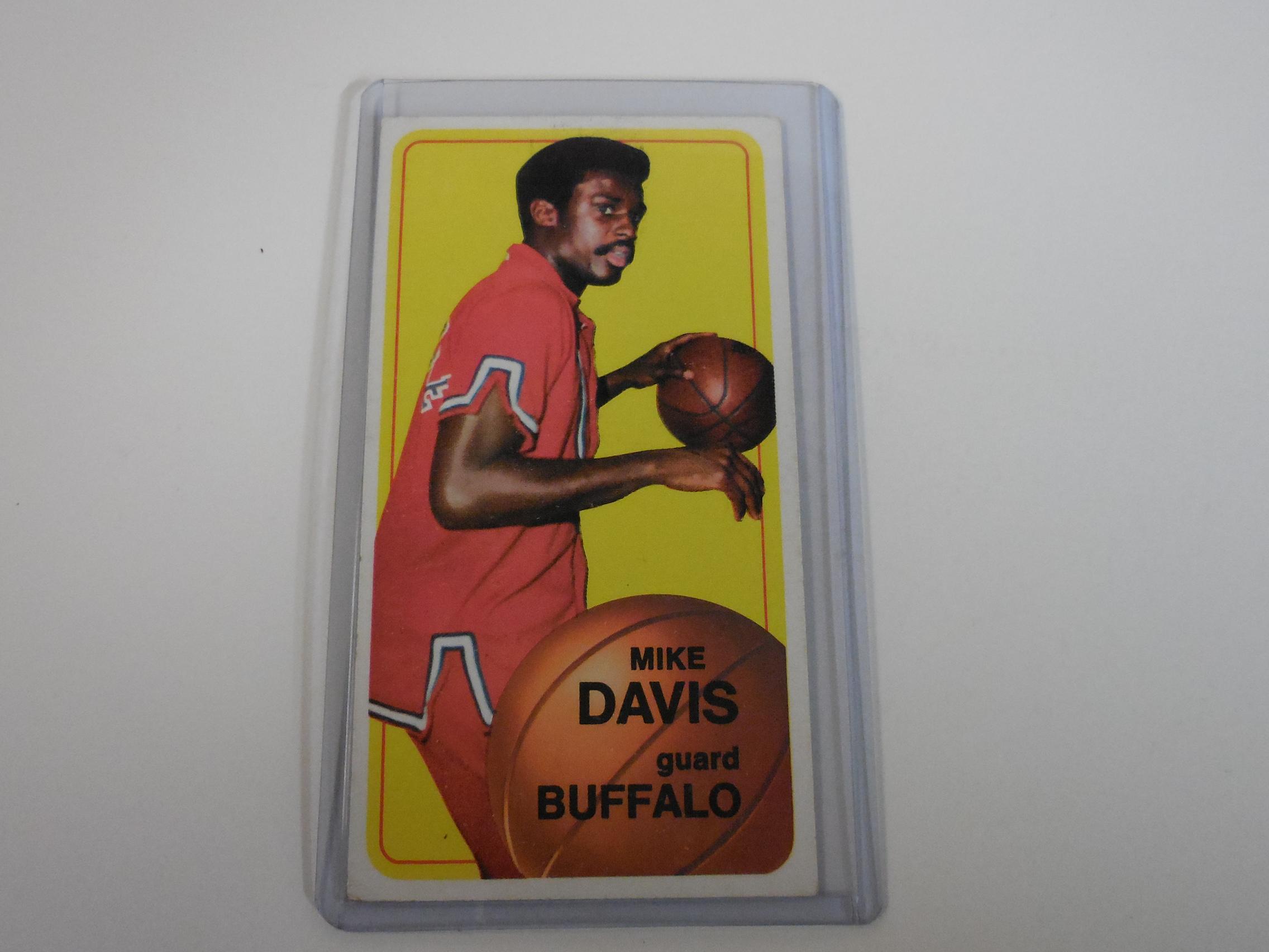 1970-71 TOPPS BASKETBALL #29 MIKE DAVIS ROOKIE CARD BUFFALO BRAVES RC